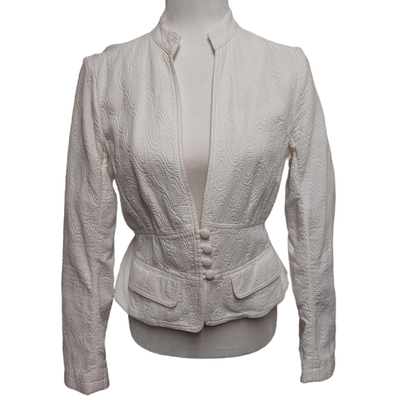 Mossimo Supply Co. Jackets & Blazers - Mossimo Supply Company Formal White Cover-Jacket
